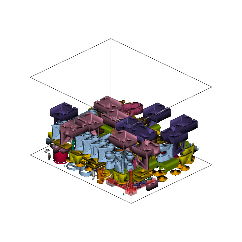3D printing nesting